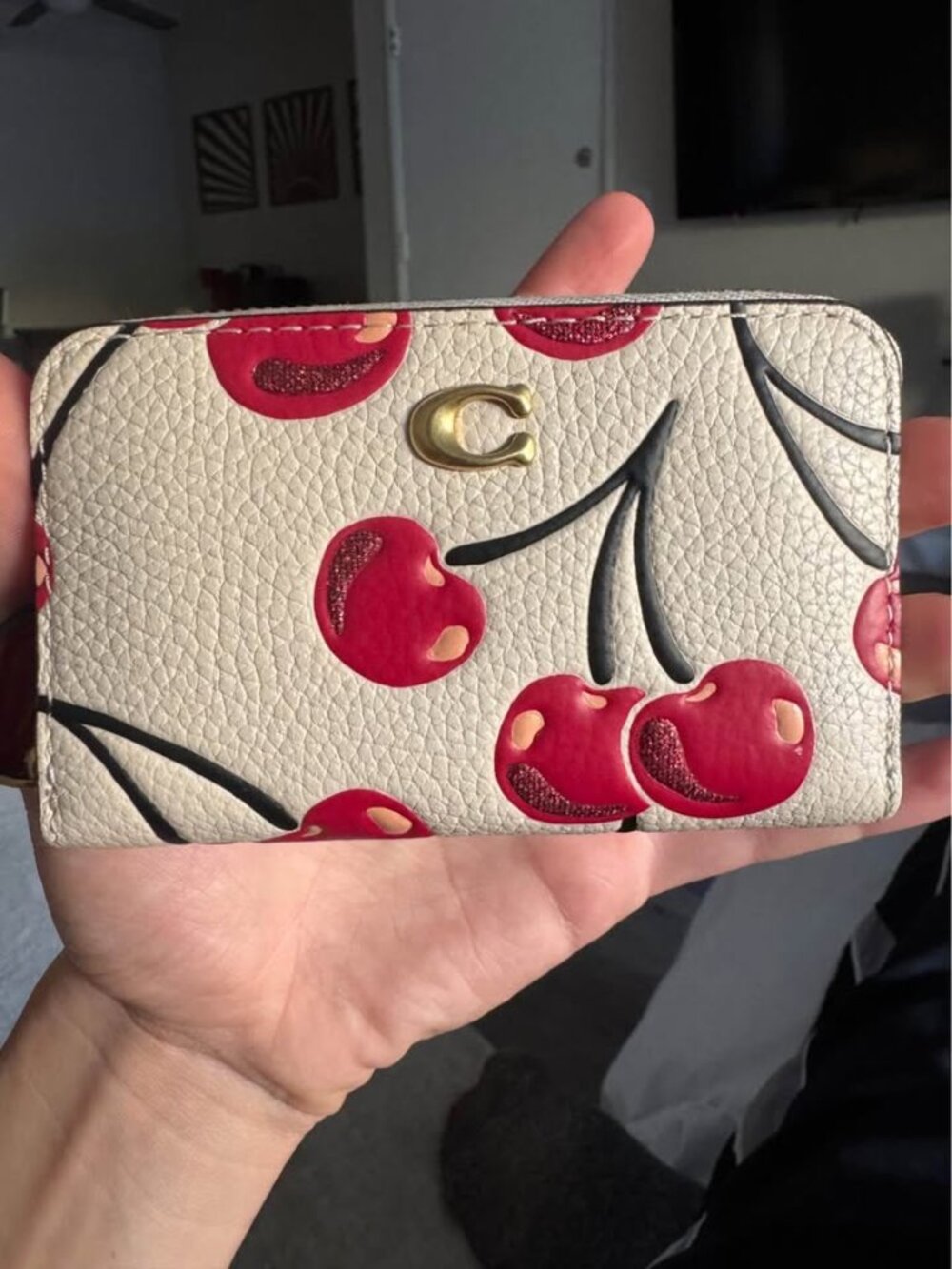 Cherry Coach Wallet